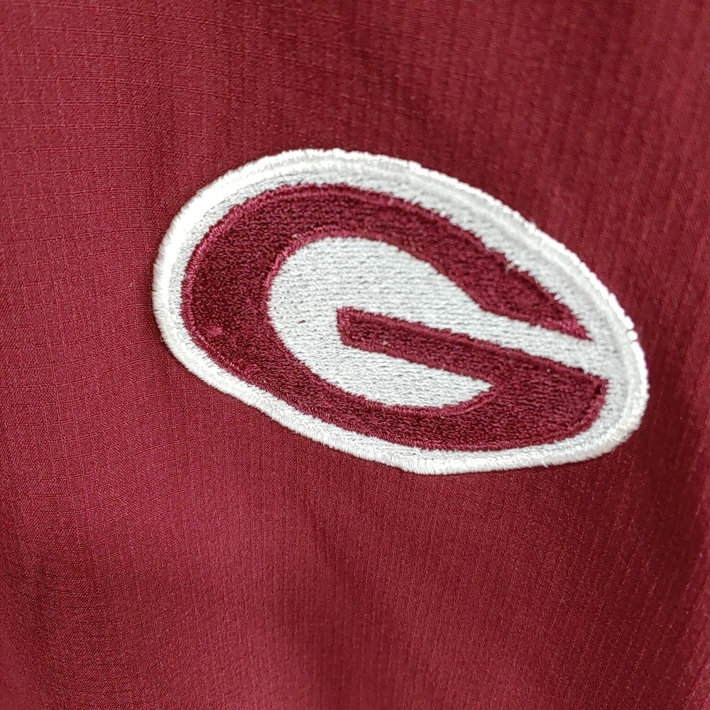 RUSSELL Athletic Shirt Men's Sz XL Maroon Dri-Power STRETCH G Symbol - Picture 3 of 5